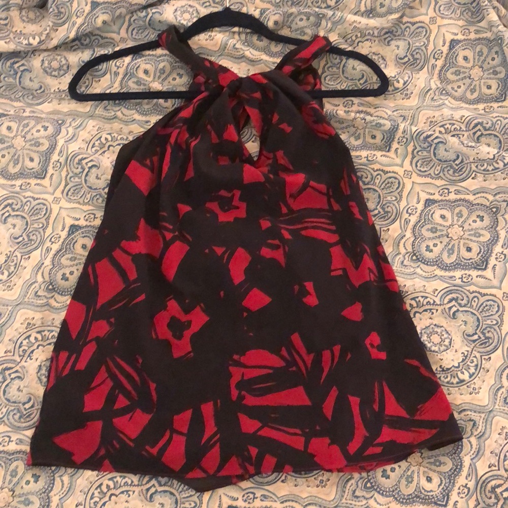 Jcrew tie neck halter